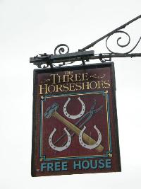 The Three Horseshoes, Marston - Sign